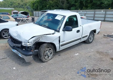 2001 Chevrolet Silverado 1500 from USA, damaged, VIN 1GCEC14W71Z231234